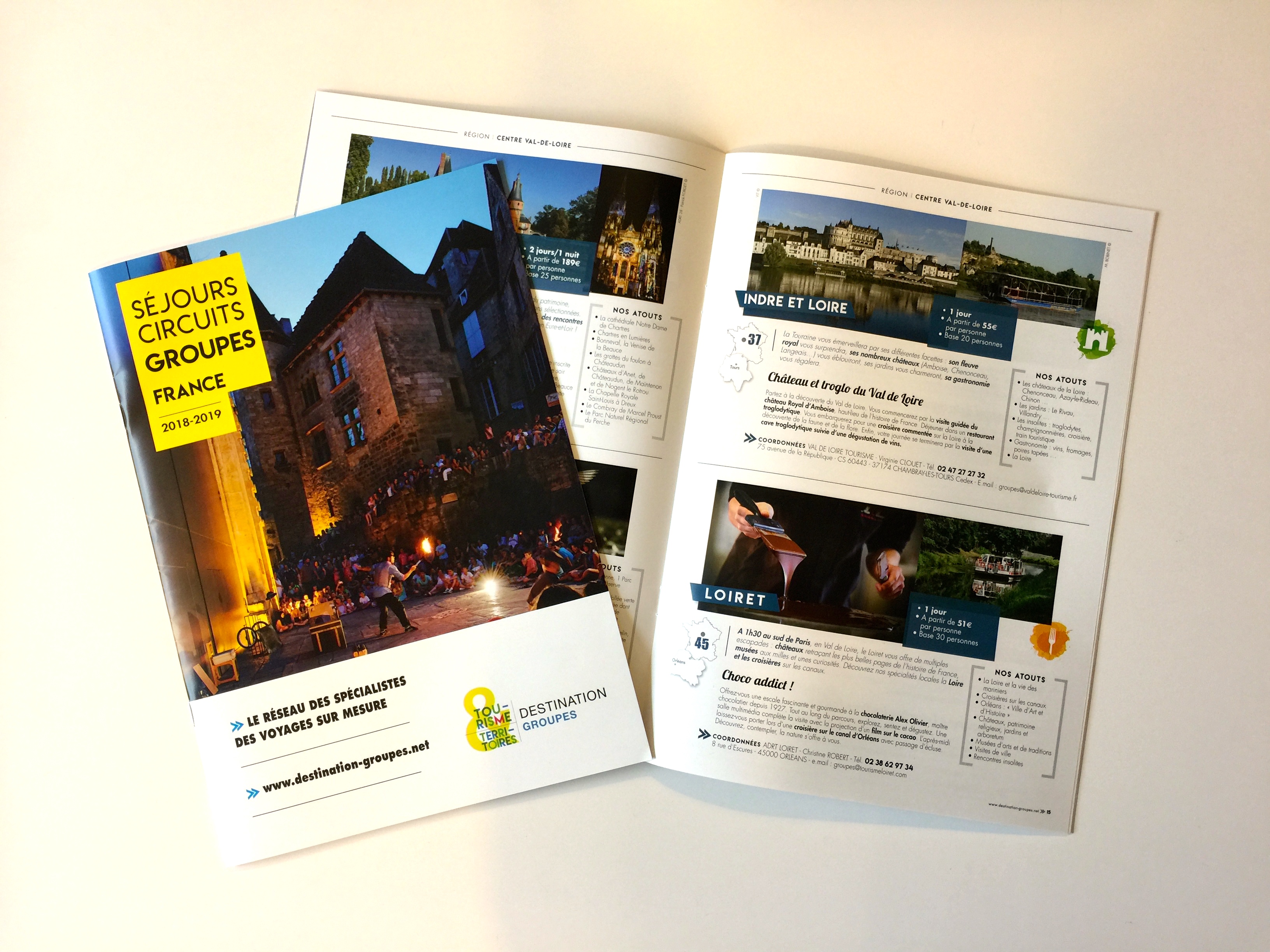 Brochure Tourisme Groupe en France